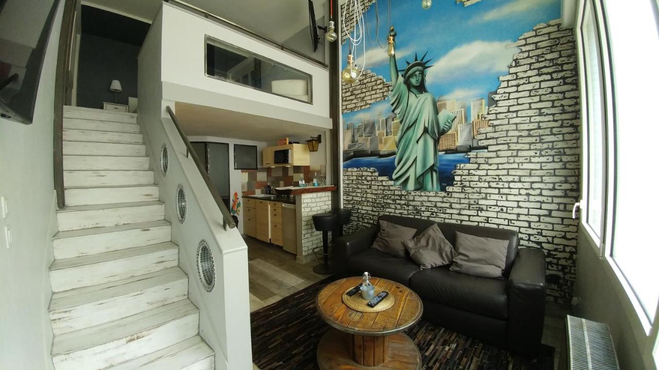 Joli Loft En Duplex , Art Deco , 2 Pieces ,Centre Rouen - 130 Lägenhet Exteriör bild