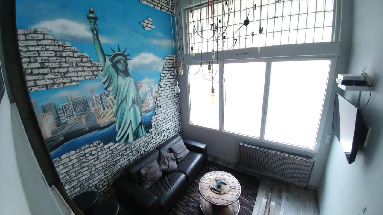 Joli Loft En Duplex , Art Deco , 2 Pieces ,Centre Rouen - 130 Lägenhet Exteriör bild